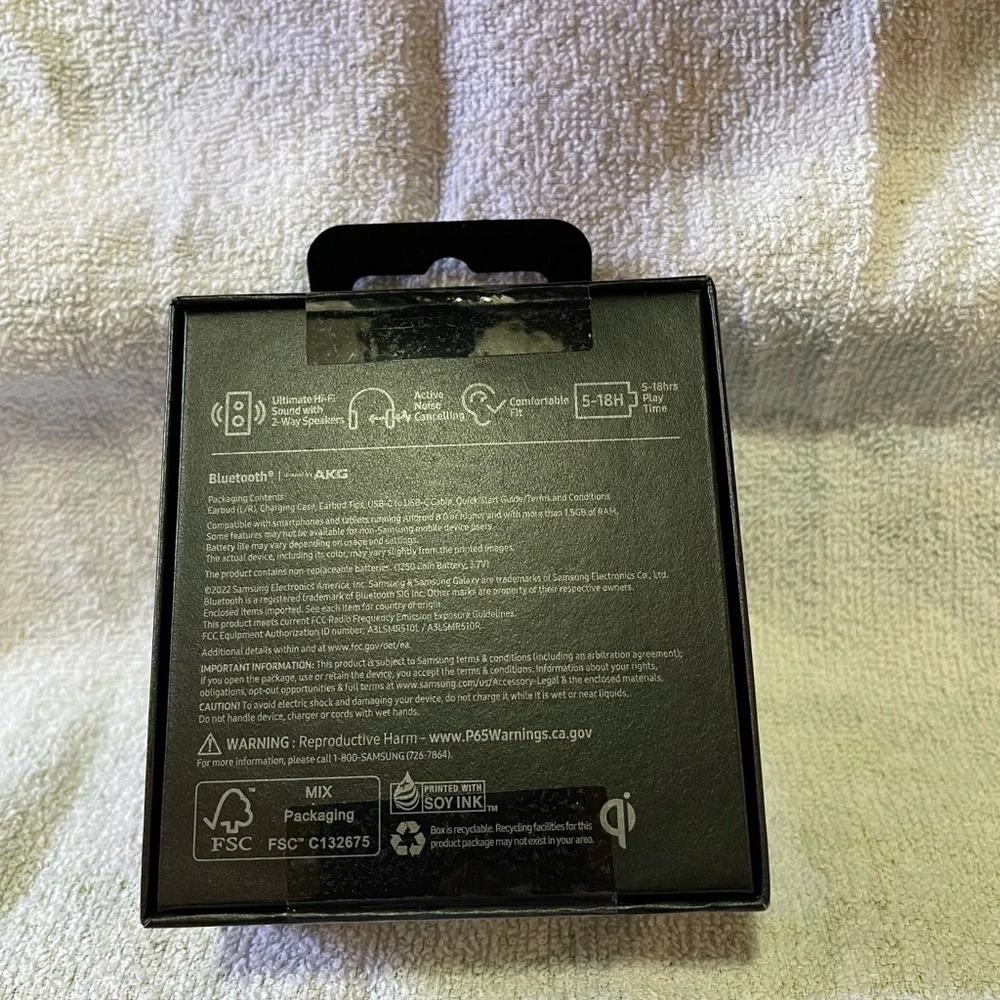 Samsung Galaxy Buds2 Pro True Wireless Bluetooth Earbuds WHITE